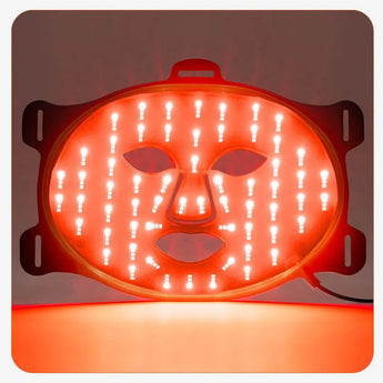 AmaraPure™ Rood licht masker + nek AP147 Zwart - AmaraPure