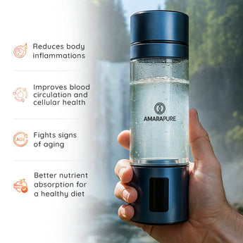 AmaraPure™ Hydrogen Water Bottle - AmaraPure