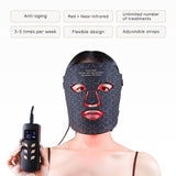 AmaraPure™ Rood licht masker + nek AP147 Zwart - AmaraPure